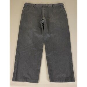 Dockers Dress Pants Men's 42x30 Gray Cotton Blend  Business Casual Trousers